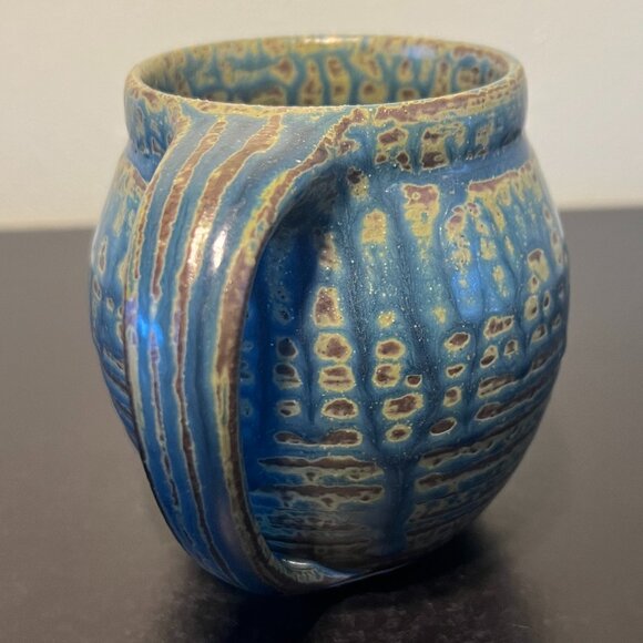Wilson Creek Handcrafted Studio Pottery Mug Artist Signed ~ Ashley Pfannenstiel - Picture 1 of 16